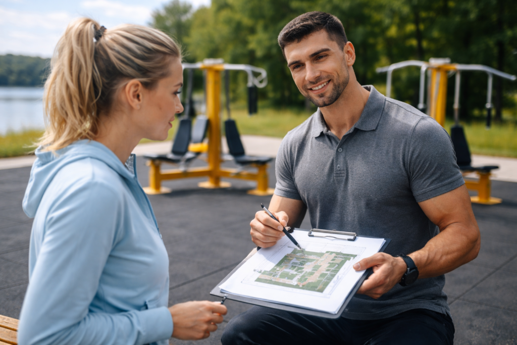 Cennik urządzeń siłowni zewnętrznej GYM PARK