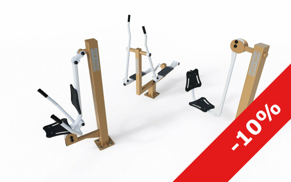 Gotowe zestawy siłowni zewnętrznych