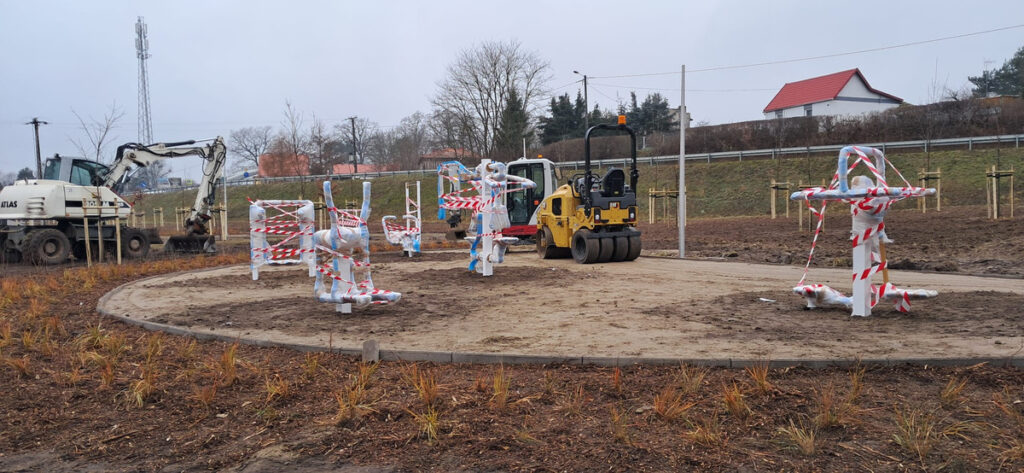 Skoki - siłownia miejska - w trakcie realizacji - GYM PARK