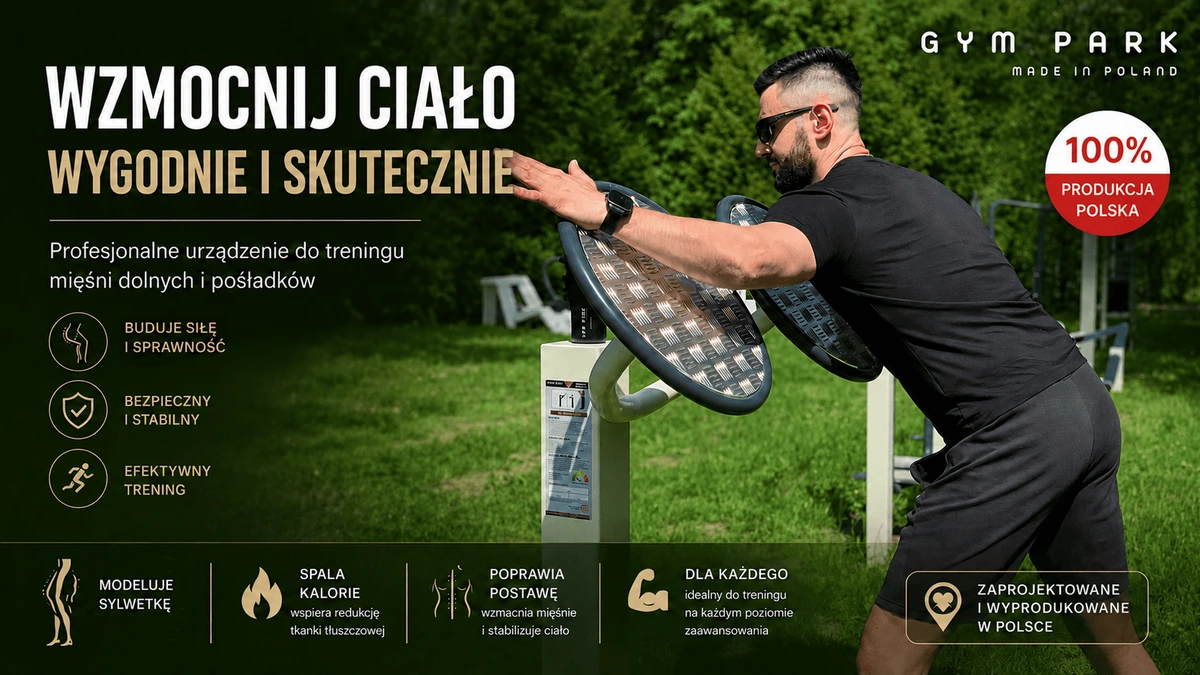Urządzenia siłowni zewnętrznych seria S-Line